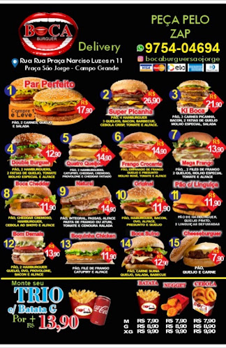 Novo Boca Burger - Rio de Janeiro