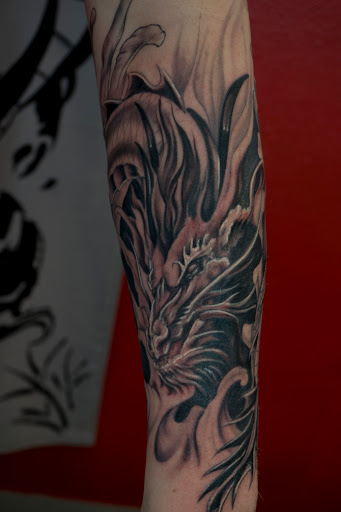 Explore french tattoo ideas, creative tattoo ideas in Portland, available at Skin City Tattoo and Body Piercing