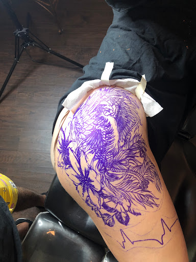 Explore dragonfly tattoo ideas for guys, creative tattoo ideas in Ozark, available at Olympus Heights