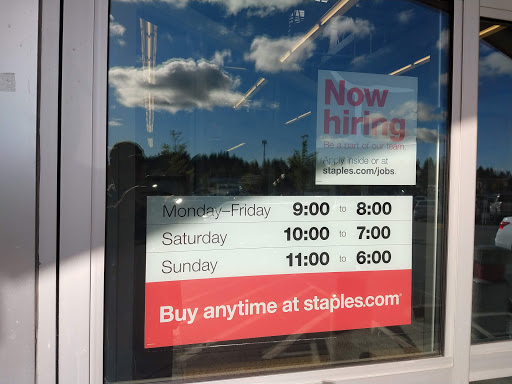 Office Supply Store «Staples», reviews and photos, 158 SW 148th St, Burien, WA 98166, USA
