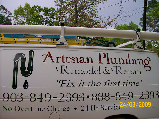 Artesian Plumbing in Chandler, Texas