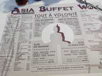 Restaurant Asia Buffet Wok à Draguignan (la carte)