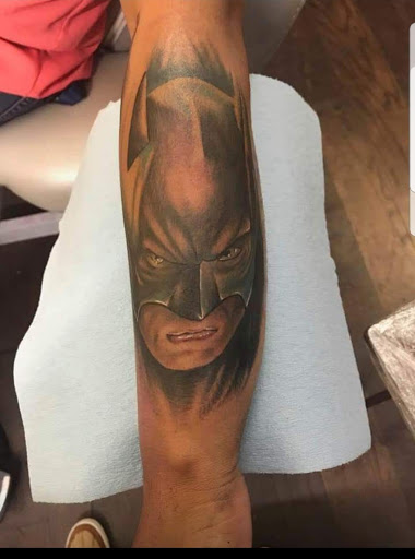 Explore above the knee tattoo ideas, creative tattoo ideas in Texarkana, available at Illusions Mafia Ink Tattoo Studio