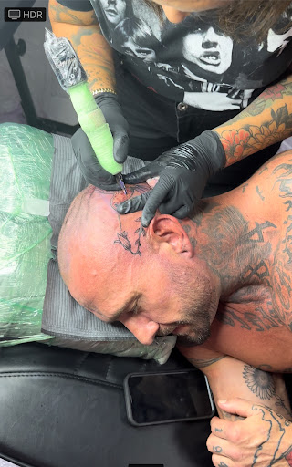 Explore floral tattoo ideas for females, creative tattoo ideas in Fort Lauderdale, available at Heartbreakers Tattoo Shop