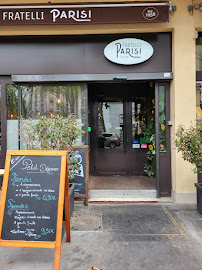 Menu / carte de Fratelli Parisi.. Brasserie italienne à Lyon