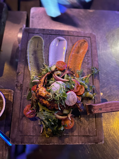 Grilled octopus 