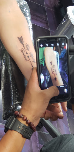 Explore one line tattoo ideas, creative tattoo ideas in Los Angeles, available at Jackies Tattoo & Hair Design