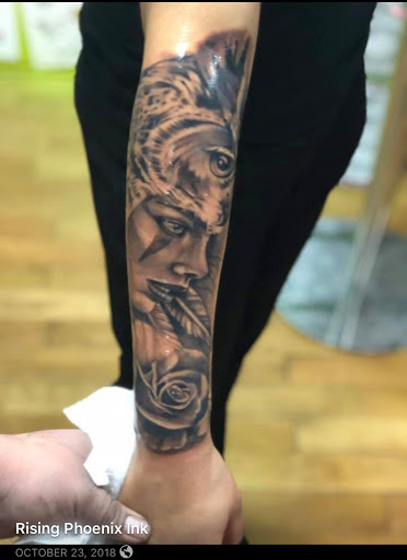 Explore emo tattoos ideas, creative tattoo ideas in Jamaica, available at Rising Phoenix Ink