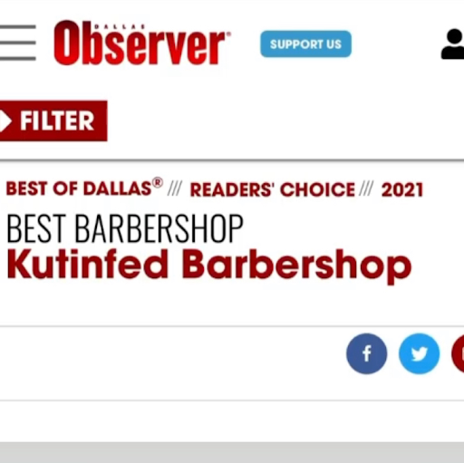 Barber Shop «Kutinfed Barbershop», reviews and photos, 6514 Skillman St, Dallas, TX 75231, USA
