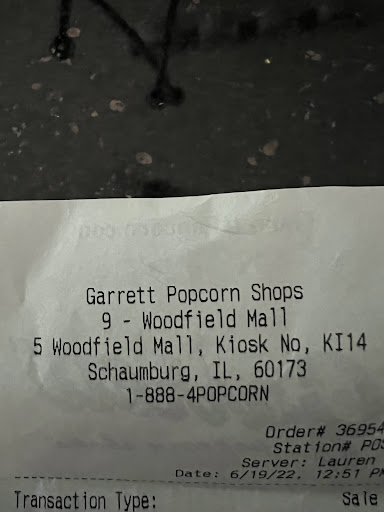 Popcorn Store «Garrett Popcorn Shops», reviews and photos, 5 Woodfield Mall, Schaumburg, IL 60173, USA