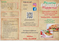 Menu du Fratelli à Wuppertal