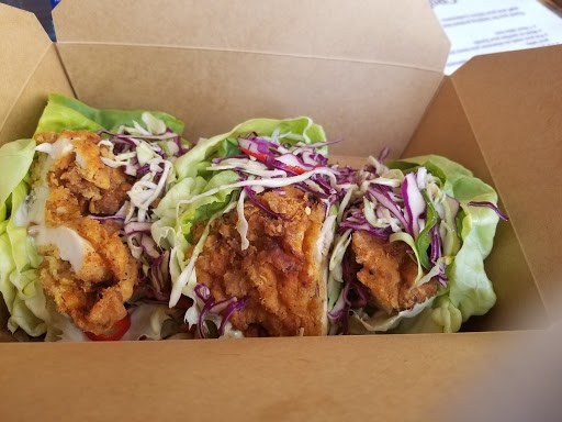 Spicy Chicken In Butter Lettuce Wrap..