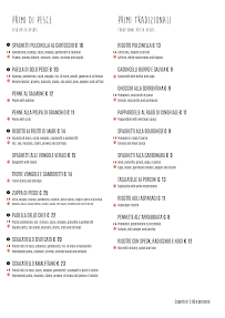 Pizzeria Pulcinella à Ciochet - menu / carte