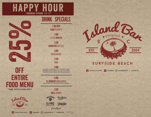 Bar & Grill «Island Bar & Grill», reviews and photos, 2272 Glenns Bay Rd, Myrtle Beach, SC 29575, USA