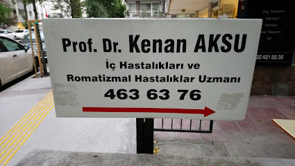 Prof. Dr. Kenan Aksu Iç Hastalıkları ve Romatizmal Hastalıklar Uzmanı