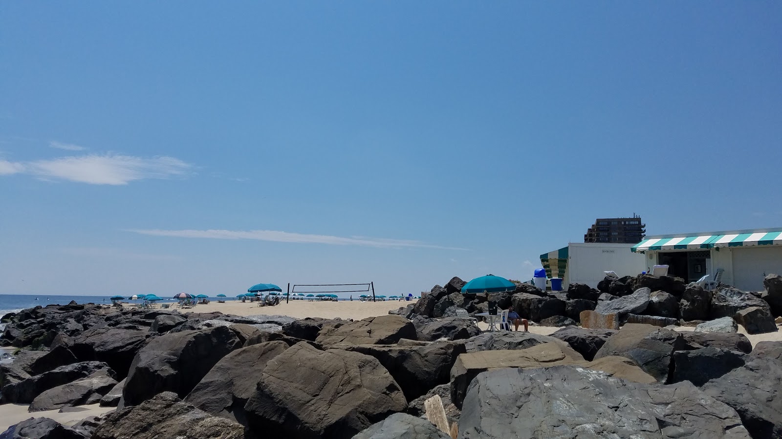 Monmouth Beach'in fotoğrafı - rahatlamayı sevenler arasında popüler bir yer