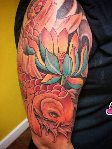 Explore nautical tattoo sleeve ideas, creative tattoo ideas in Augusta, available at Immaculate Ink Custom Tattoo