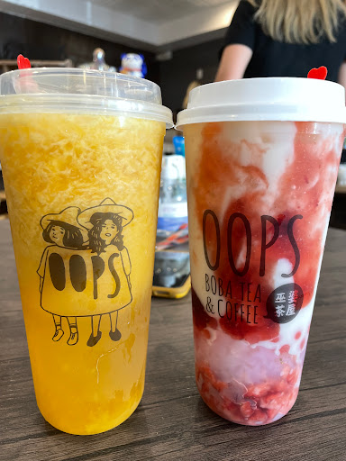 Mango green tea and dirty strawberry 