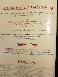 B 306 im Schlössl à Bad Reichenhall menu