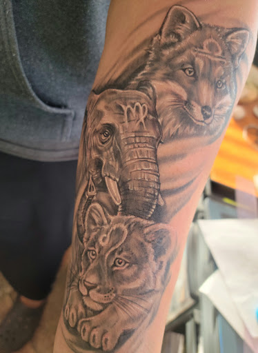 Explore self tattoo ideas, creative tattoo ideas in Prescott, available at Geister Ink Tattoos