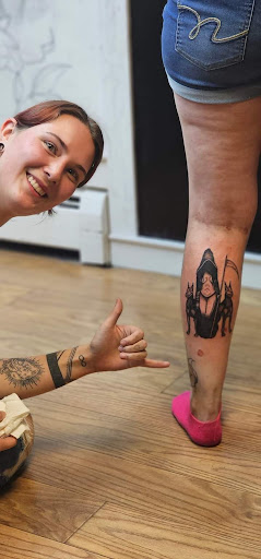 Explore amethyst tattoo ideas, creative tattoo ideas in Fort Wayne, available at drieM World Tattoos & Art Gallery