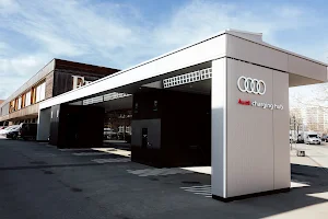 Audi charging hub Berlin FrischeParadies image