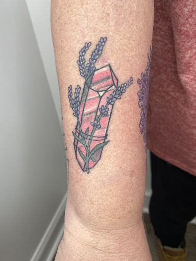 Explore flower vine tattoo ideas, creative tattoo ideas in Lancaster, available at MermGoddess Tattoo Studio & Gallery