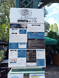 Restaurant français La Terrasse de l'Île à Île-aux-Moines - menu / carte