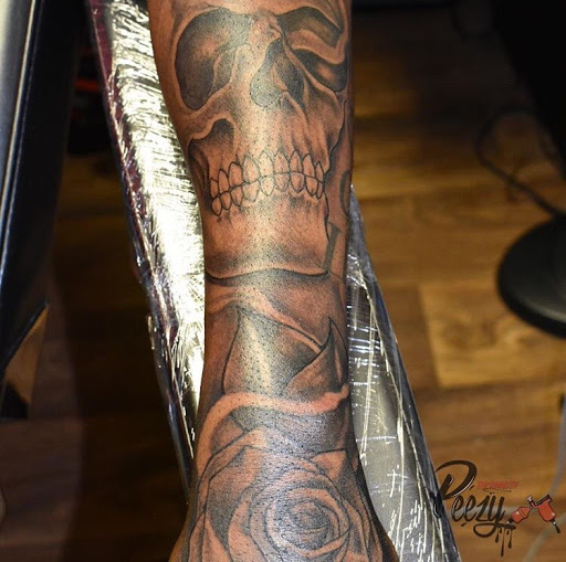 Explore 3x3 tattoo ideas for females, creative tattoo ideas in Norcross, available at Ink Slangin Peezy