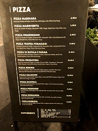 IT - Italian Trattoria Rambuteau à Paris menu