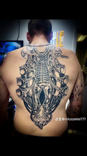 Explore elephant head tattoo ideas, creative tattoo ideas in Gadsden, available at Zekez Inkz Tattoos & Piercings