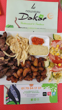 Kebab du Restaurant africain Le Nouveau Dakar à Bondy - n°2