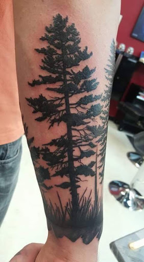 Find earth tattoo ideas for your next unique tattoo in San Antonio at Nite Owl Tattoo Studio