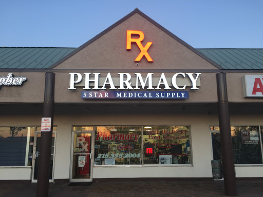 5 Star Pharmacy & Medical Supply, 209 2nd St Pike, Southampton, PA 18966, USA, 