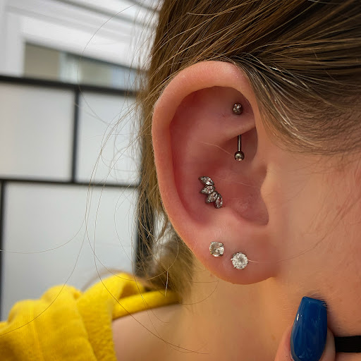 Explore mechanical tattoo sleeve ideas, creative tattoo ideas in Cary, available at Fine Art Body Piercing By Lilith Mae