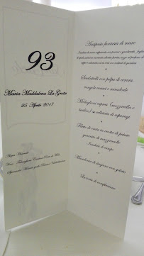 Villa San Carlo à S.Carlo di Sessa Aurunca menu