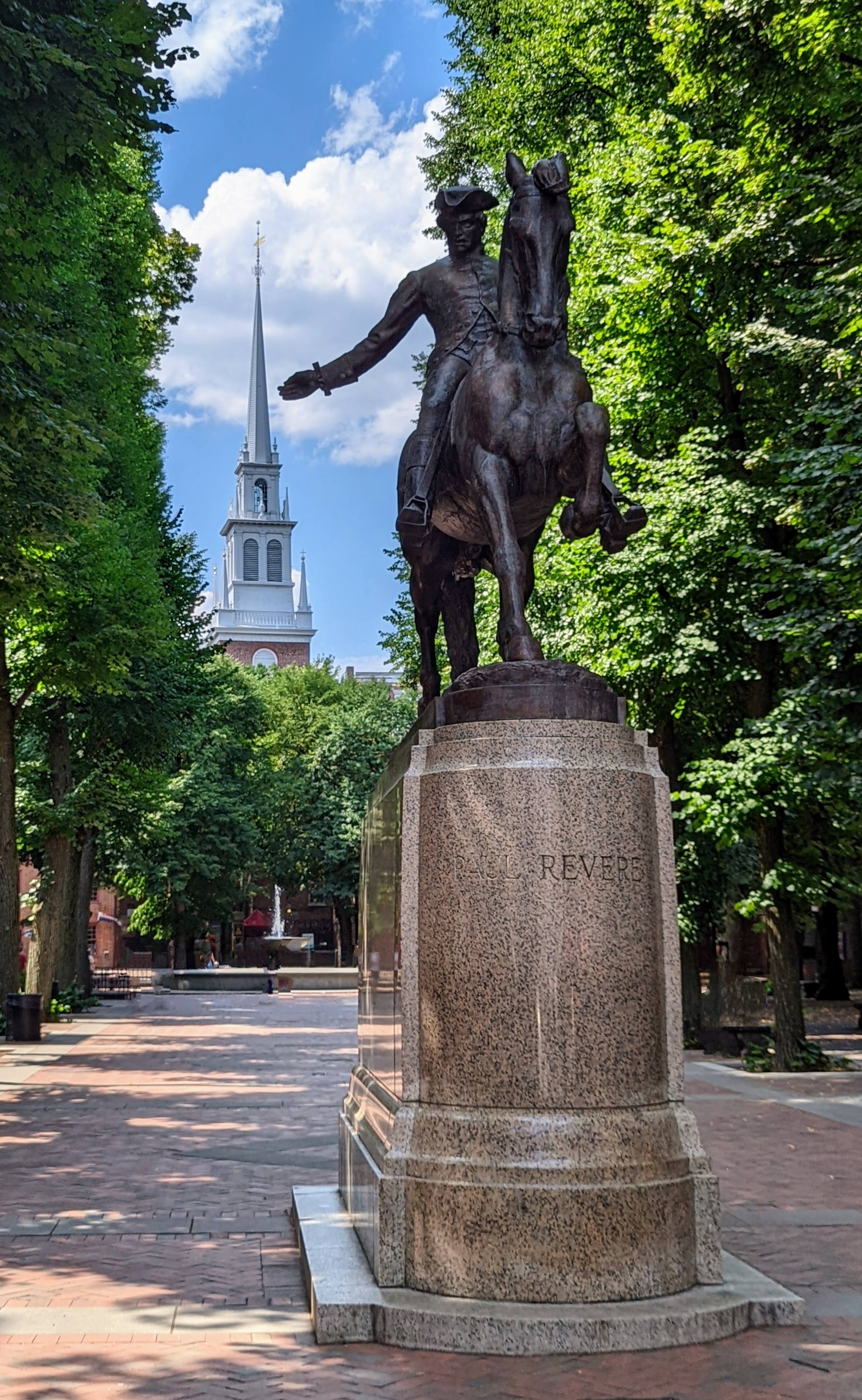 Picture of a place: Paul Revere Mall