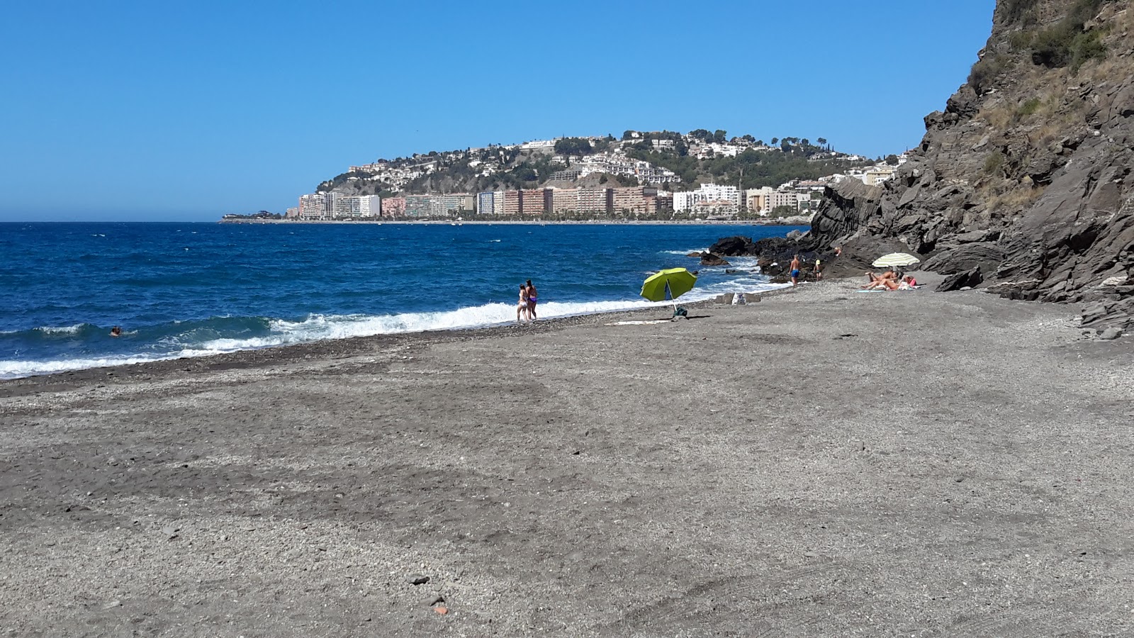 Foto de Playa de Cabria área de servicios