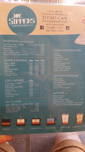 Coffee Shop «Joe Sippers Cafe», reviews and photos, 114 S 4th St, Effingham, IL 62401, USA