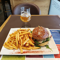 Hamburger du Restaurant français Le Tonneau à Bourg-Saint-Maurice - n°10