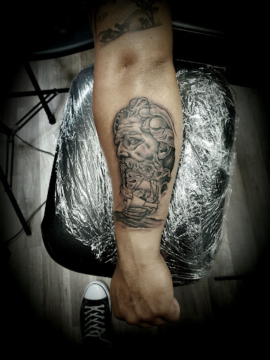 Explore 3 initial tattoo ideas, creative tattoo ideas in Marble Falls, available at 20 Shades Tattoo and Art Studio