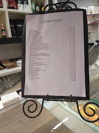 Menu du Casanostra à Ponzano