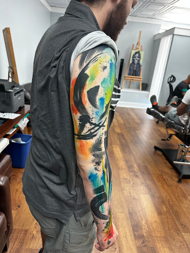 Explore michael myers tattoo ideas, creative tattoo ideas in Westland, available at Seventh Skull Tattoos