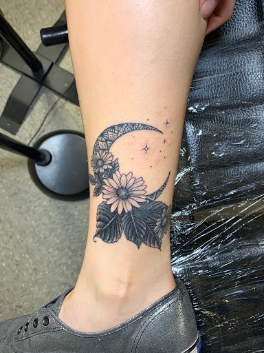 Explore chest shoulder tattoo ideas, creative tattoo ideas in North Las Vegas, available at Black Diamond Custom Tattoos