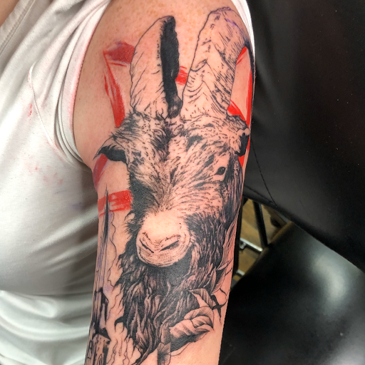 Explore name design tattoo ideas, creative tattoo ideas in Huntington, available at Golden Dagger Tattoos and Piercings