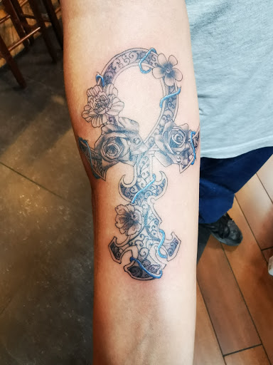 Explore marine corps tattoo ideas, creative tattoo ideas in Albuquerque, available at Iron Anchor Tattoo Parlour