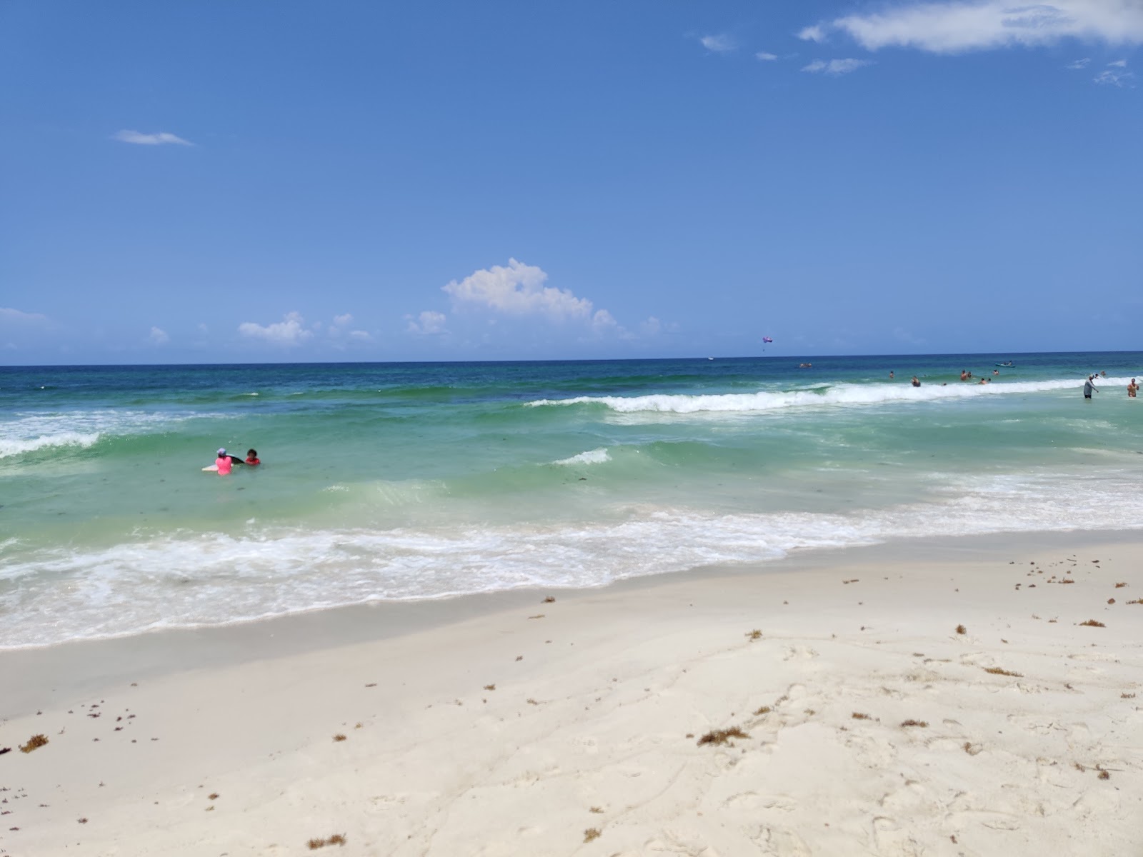 Foto van Strand van Lower Grand Lagoon met hoog niveau van netheid