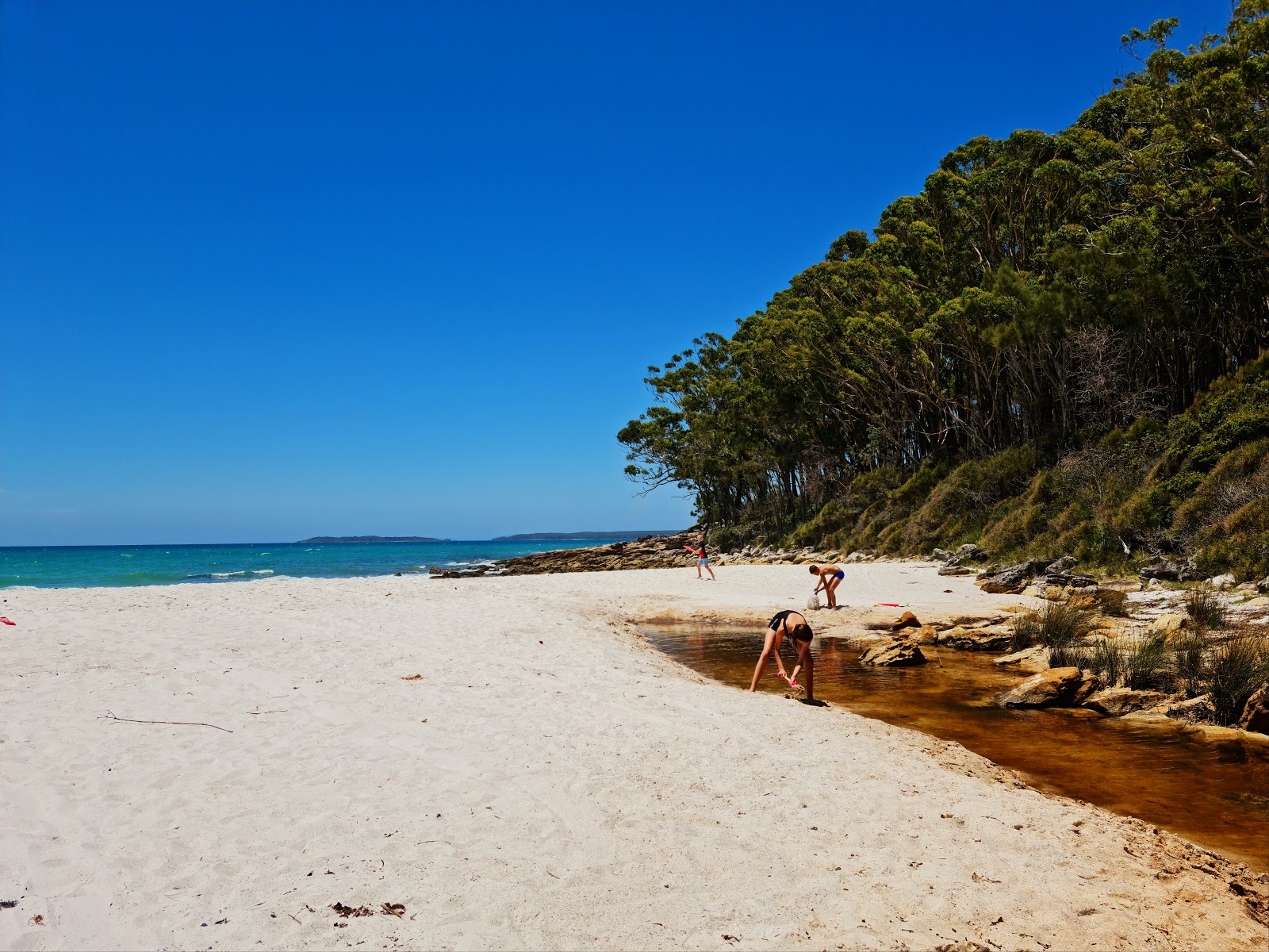 Foto von Greenfield Beach und die siedlung