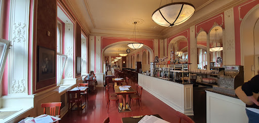 Cafe theatre in Prague