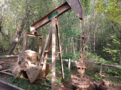 Anciens puits de pétrole de Chailly à Fontainebleau
